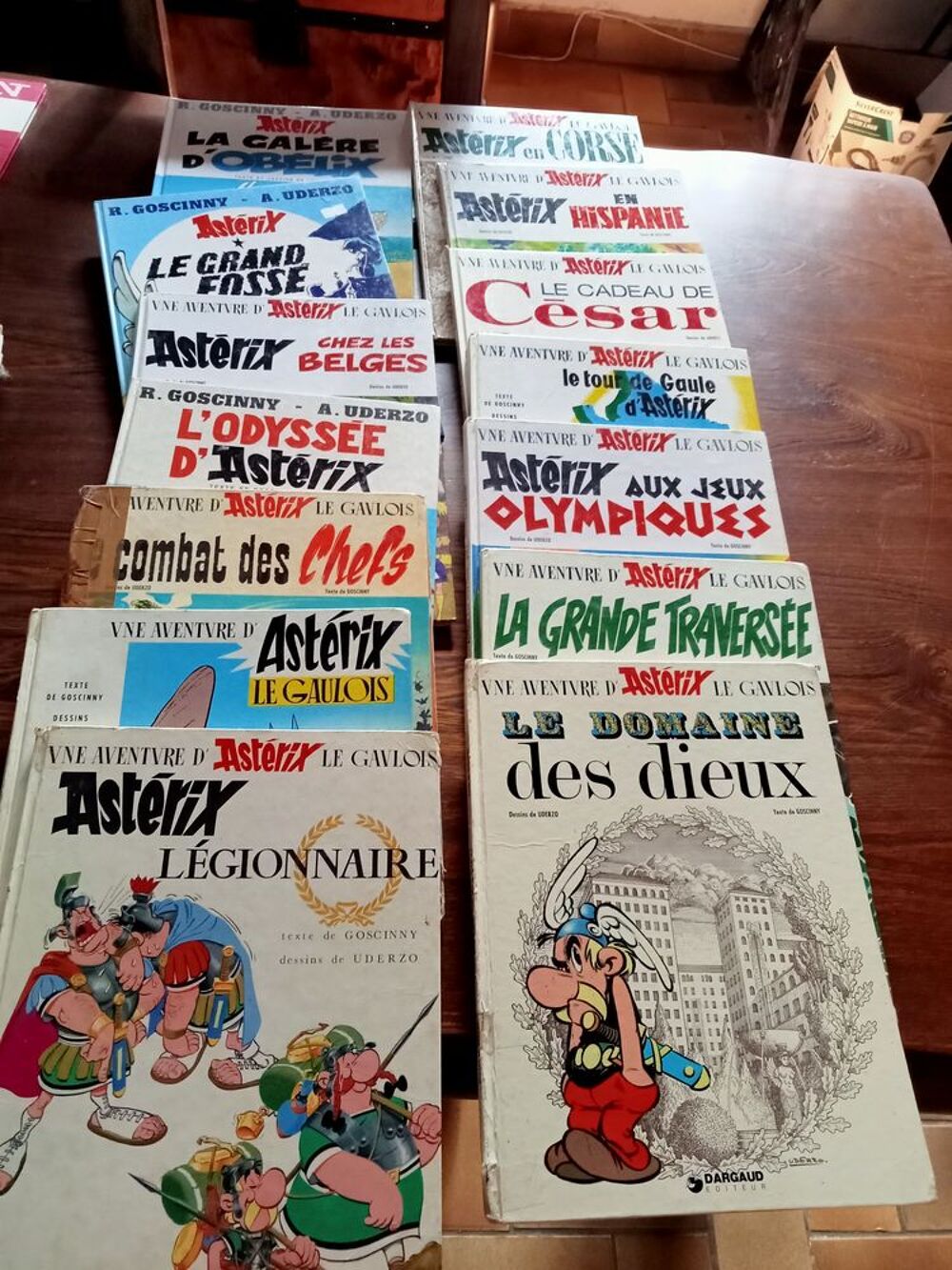 plusieurs bd luky luke gaston obelix reiser et autres Livres et BD