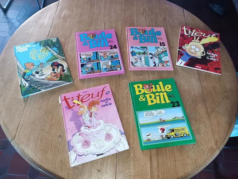 LOT BD BOULE ET BILL / TITEUF Livres et BD