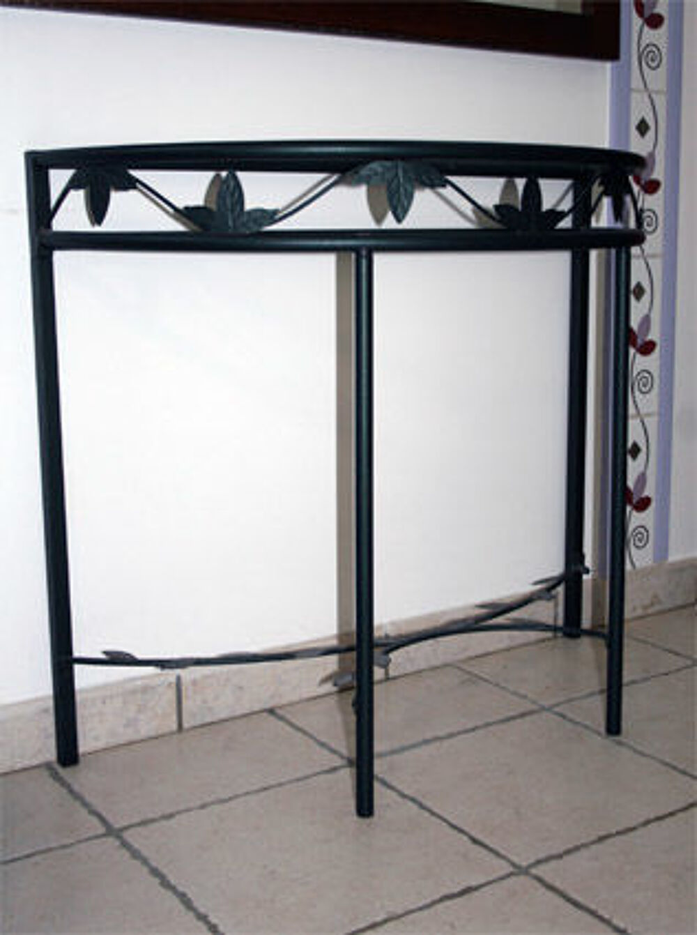 Table console demi-lune Meubles