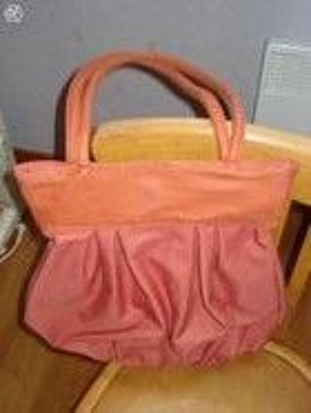 Sac orange ou fourre tout neuf Maroquinerie