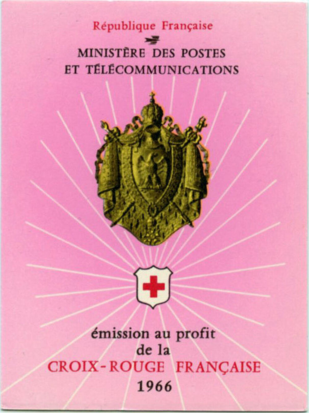n&deg; 2015 - Timbre France Carnets Croix Rouge (1966) 