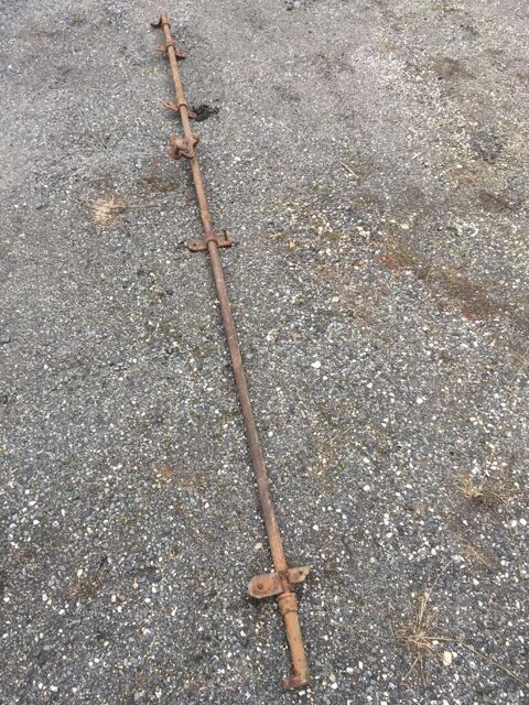 Importante cr�maill�re de portail fer forg� (G) 85 Castres (81)