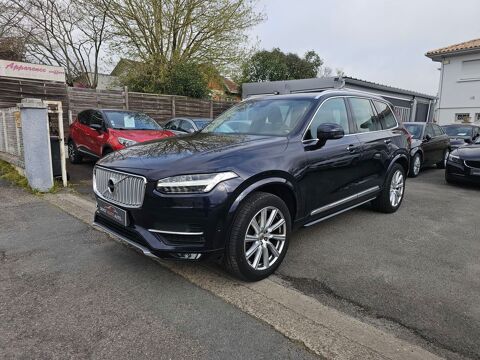 Volvo XC90 D5 AWD 235 ch Geartronic 7pl Inscription 2016 occasion Carbon-Blanc 33560