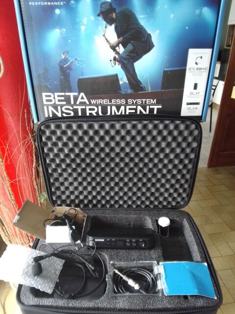 micro instrument uhf shure b98 290 Cholet (49)
