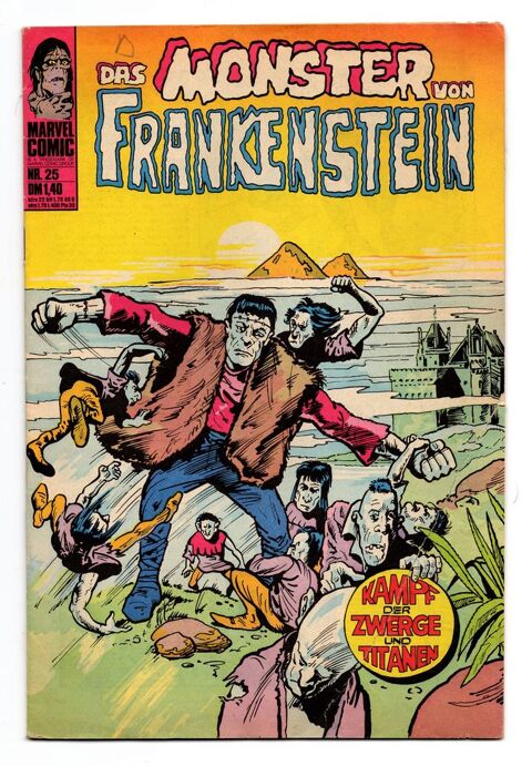 Das Monster Von Frankestein - Nr 25 - Comics Marvel - 1975 8 Argenteuil (95)