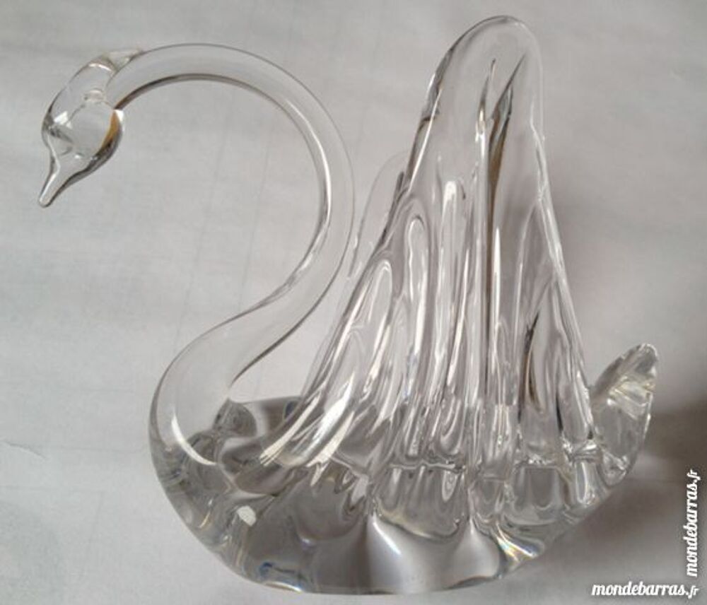 Cygnes en cristal Décoration