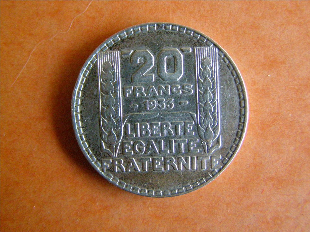 Pi&egrave;ces de monnaie ancienne de 1875 &agrave; 1940 
