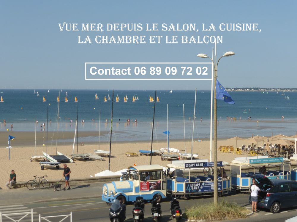   Baie de LA BAULE, T2 Face mer / Parking priv scuris, wifi Pays de la Loire, Pornichet (44380)