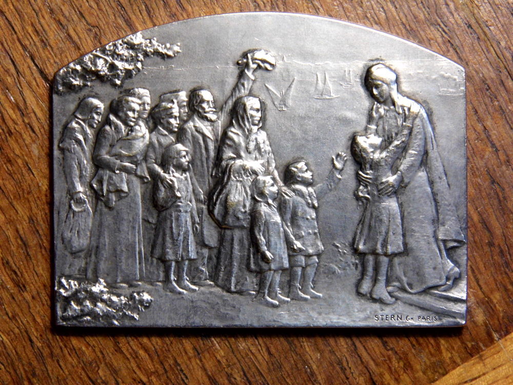 Medaille 14-18 bronze FRANCE RECONNAISSANTE STERN WW1 