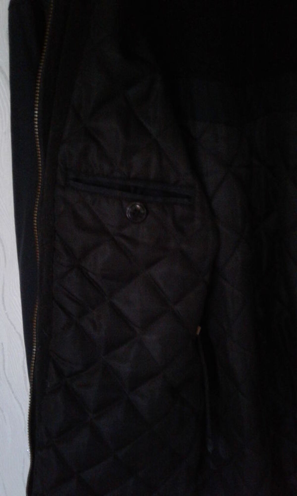 Parka d&eacute;perlant noir taille M Vêtements