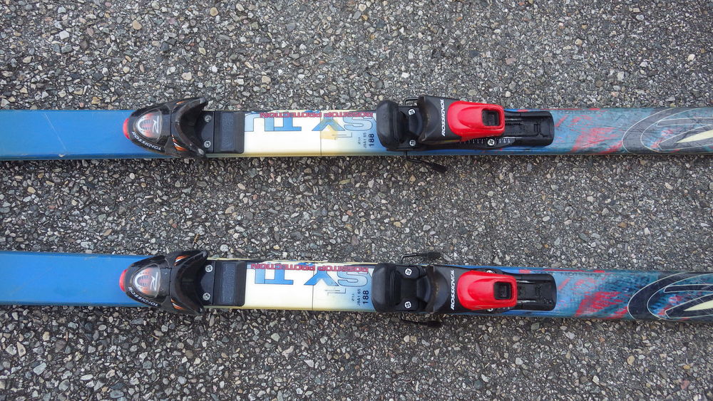 skis + fixations Rossignol 188cm Sports