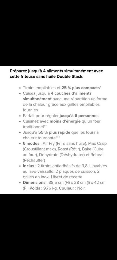 air fryer 7,6l 140 Hombourg-Haut (57)