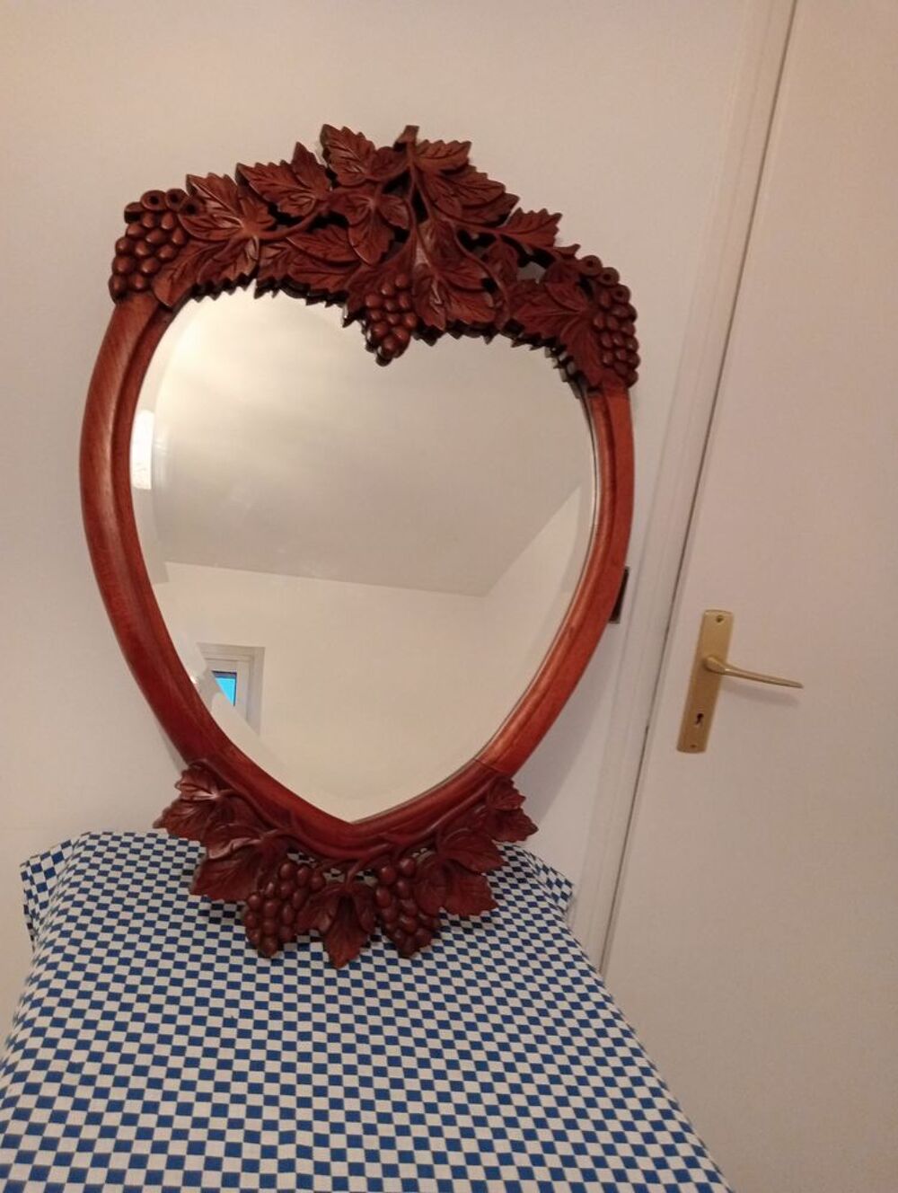 MIROIR EN FORME COEUR Décoration