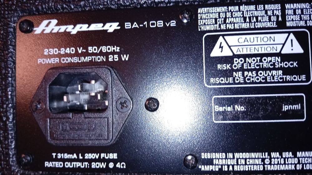 AMPLI AMPEG Audio et hifi