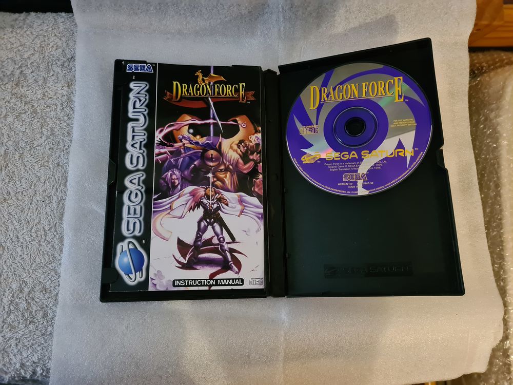 Jeu Dragon Force 100 % Sega Saturn Pal FR,DT,NRL,IT,.Etc.. Consoles et jeux vidéos