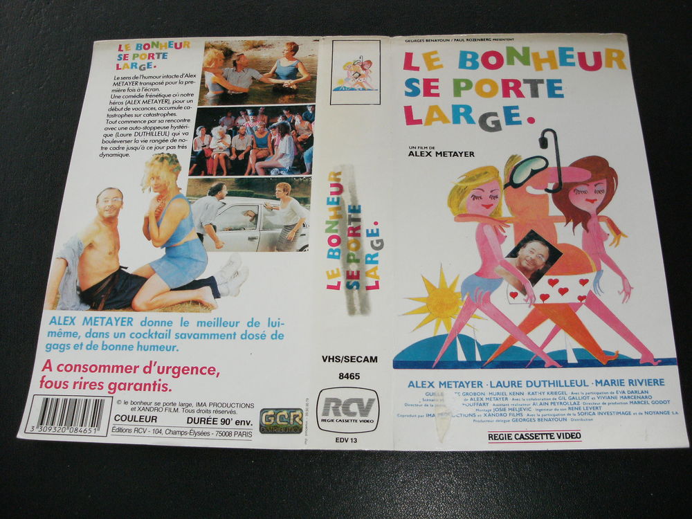 Film : " Le bonheur se porte large " DVD et blu-ray