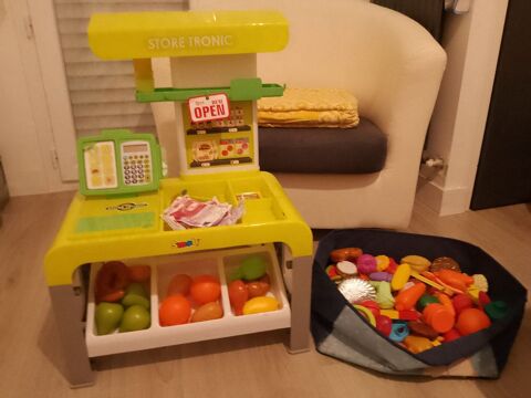 Marchande enfant panier légumes et fruits 1 Locmariaquer (56)