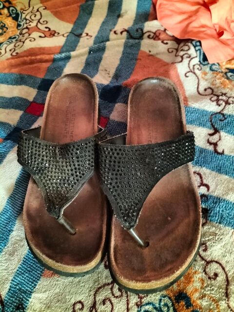 Sandales cuir la bottine souriante pointure 37 tr�s bon �tat 7 Cachan (94)