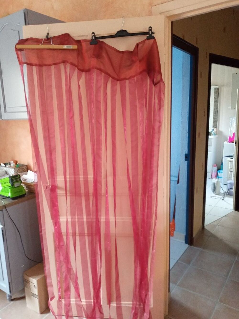 tr&egrave;s beaux rideaux en organza Décoration