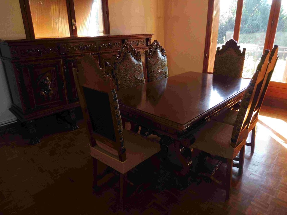 Salle a manger renaissance style Espagnol Meubles