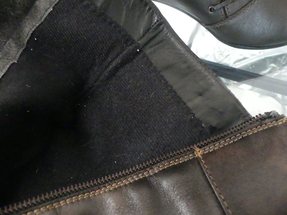 paire de bottines marron/bronze pointure 39 Chaussures