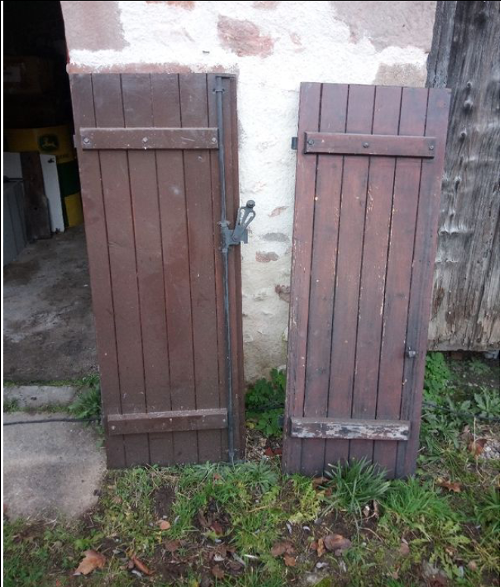 Volets bois Bricolage