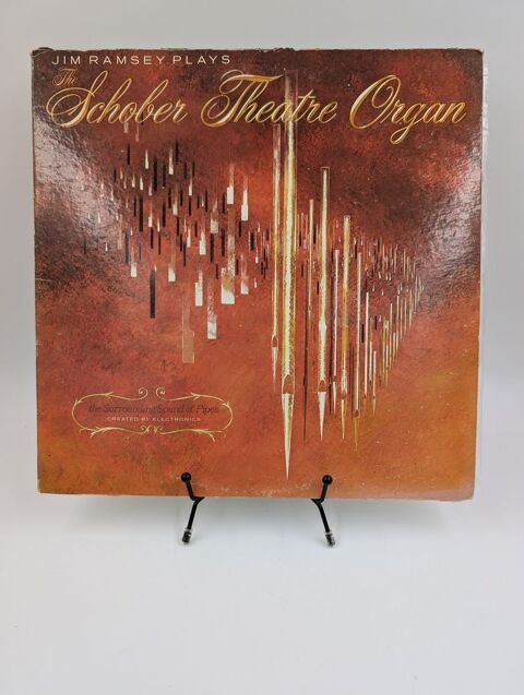 Vinyle 33 tours Jim Ramsey Plays : The Schober Theatre Organ 5 Vulbens (74)
