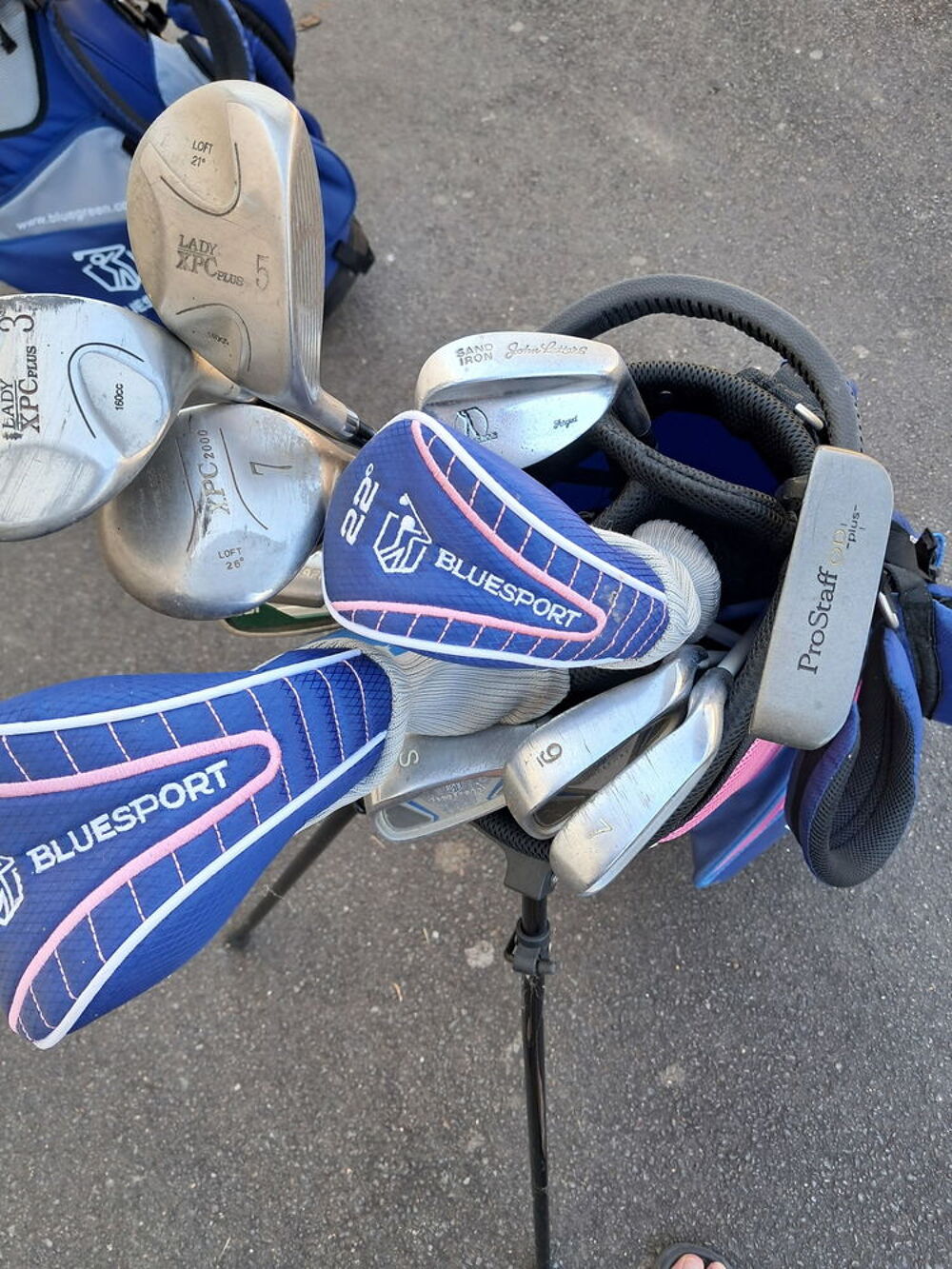Sac de golf et clubs Sports