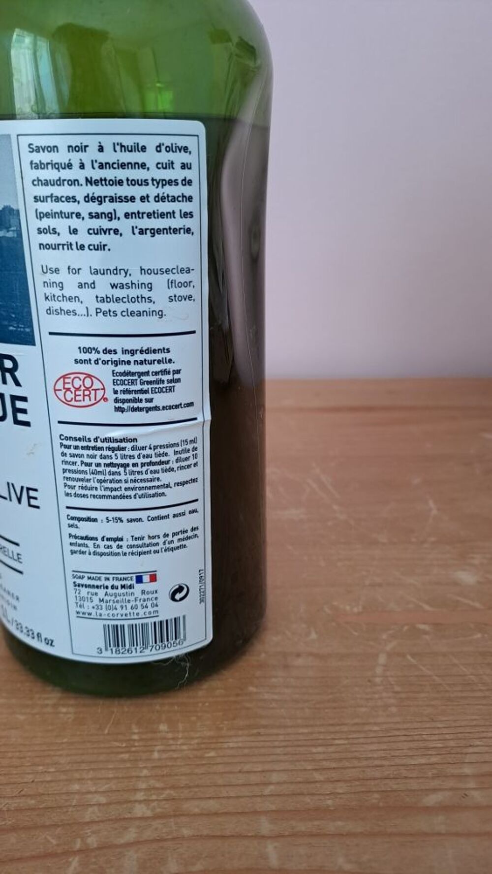 Savon noir &eacute;cologique &agrave; l'huile d'olive Electroménager