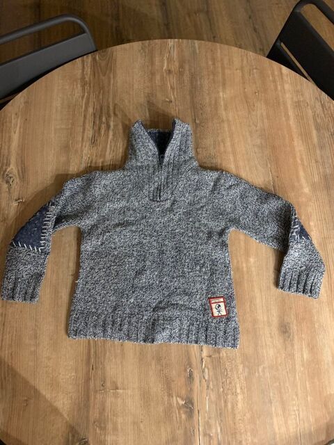 Pull enfant gar�on avec fermeture �clair �� Okaidi �� 4 Saleilles (66)