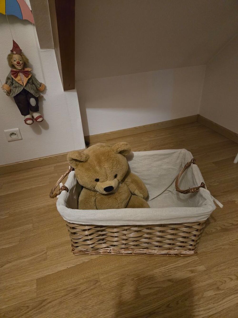 Panier osier/rotin Mobilier enfants