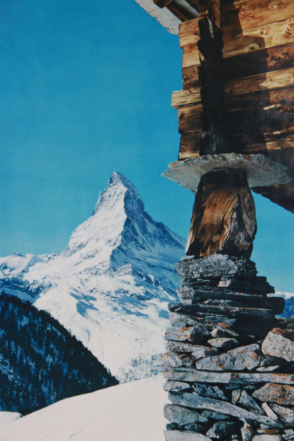 Poster photo Mont Servin Décoration