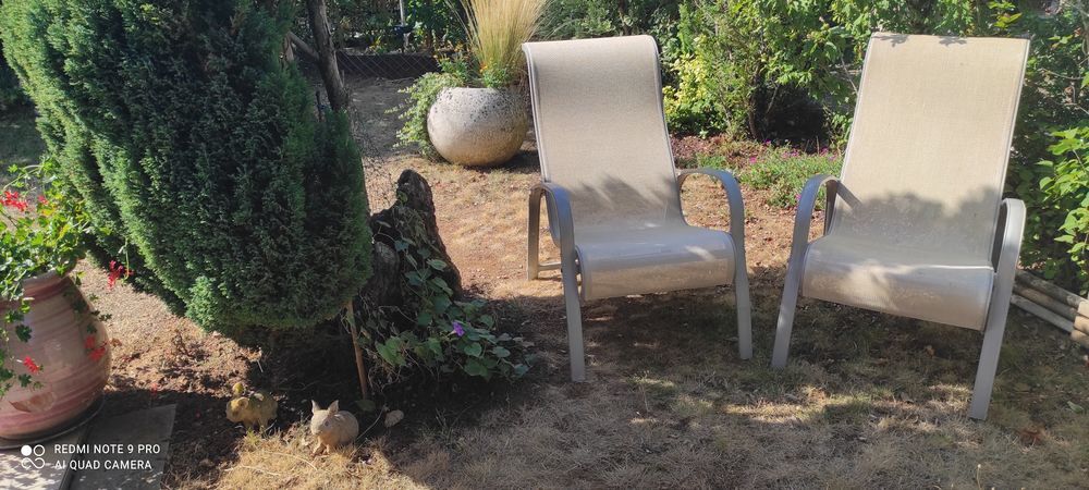  fauteuils de jardin Jardin