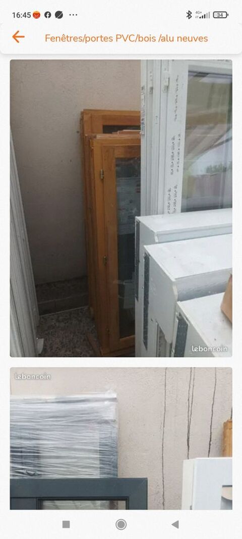 Fen�tres en PVC bois alu neuves 140 Tarbes (65)