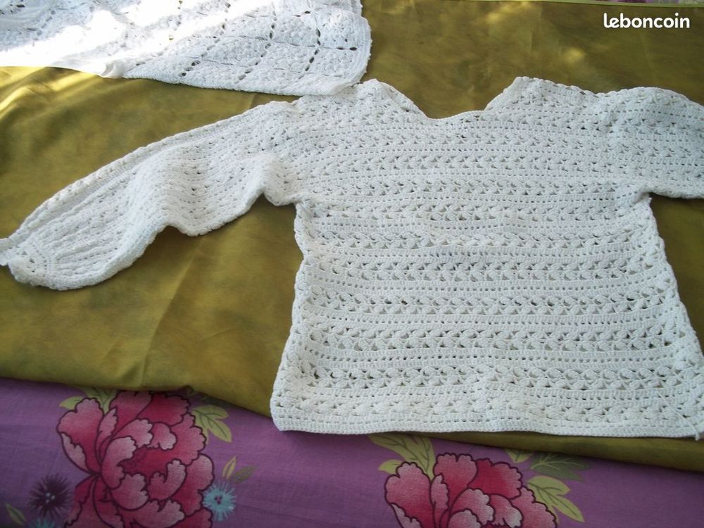 HAUT EN CROCHET FEMME Vêtements