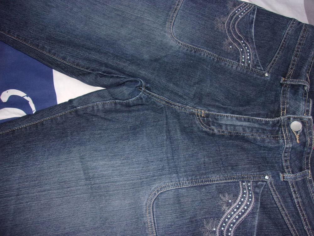 jean bleu/gris Vêtements