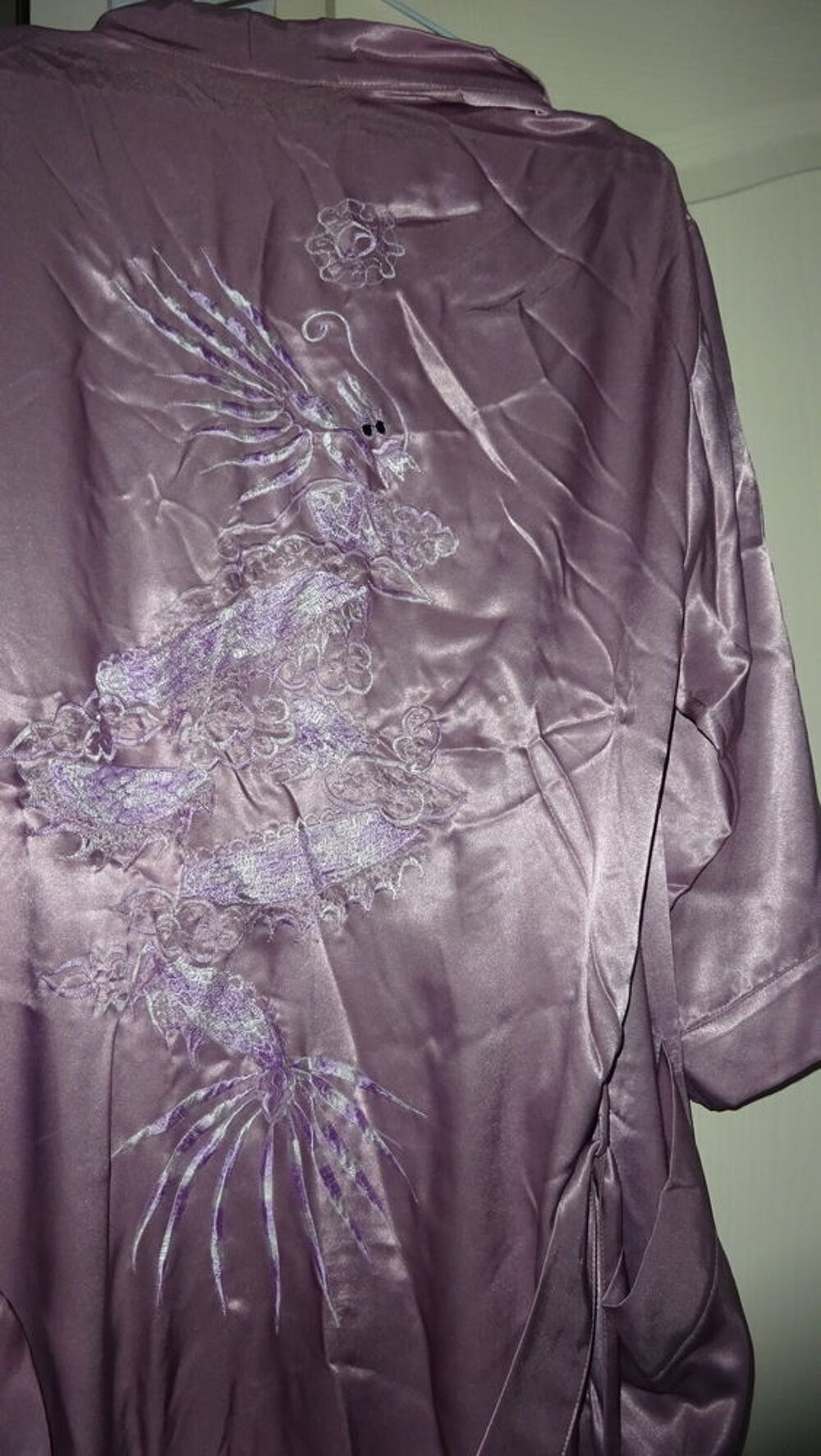 ROBE DE CHAMBRE SATIN Vêtements