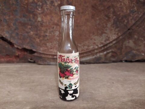 Ancienne Mignonnette Liqueur Fraise d'Or Romand et Girardot
1 Loches (37)