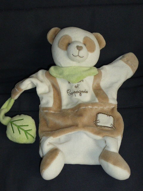 Doudou compagnie marionnette panda feuille grelot 8 Rueil-Malmaison (92)