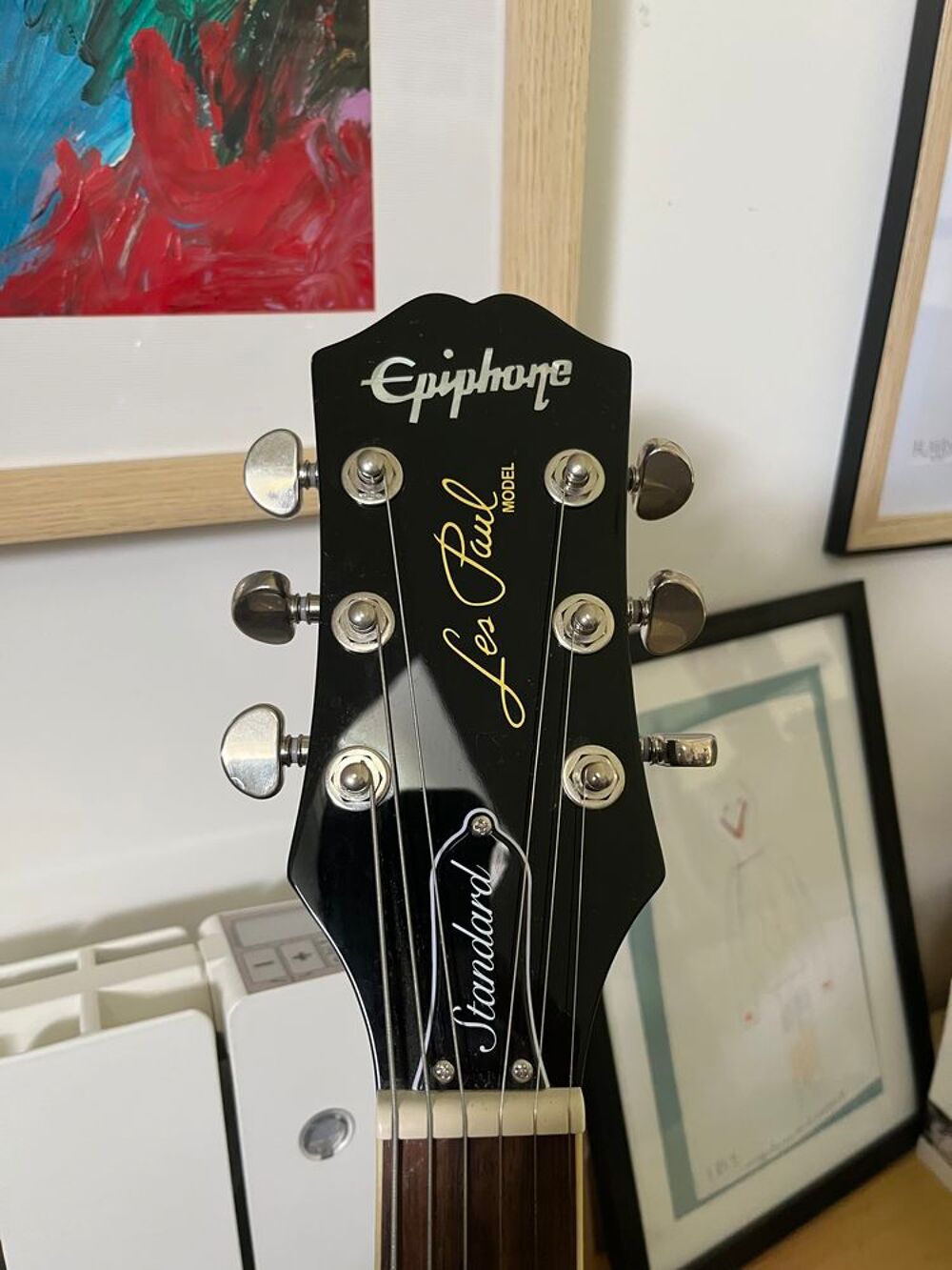 Guitare Les Paul standard 60's Ebony Instruments de musique