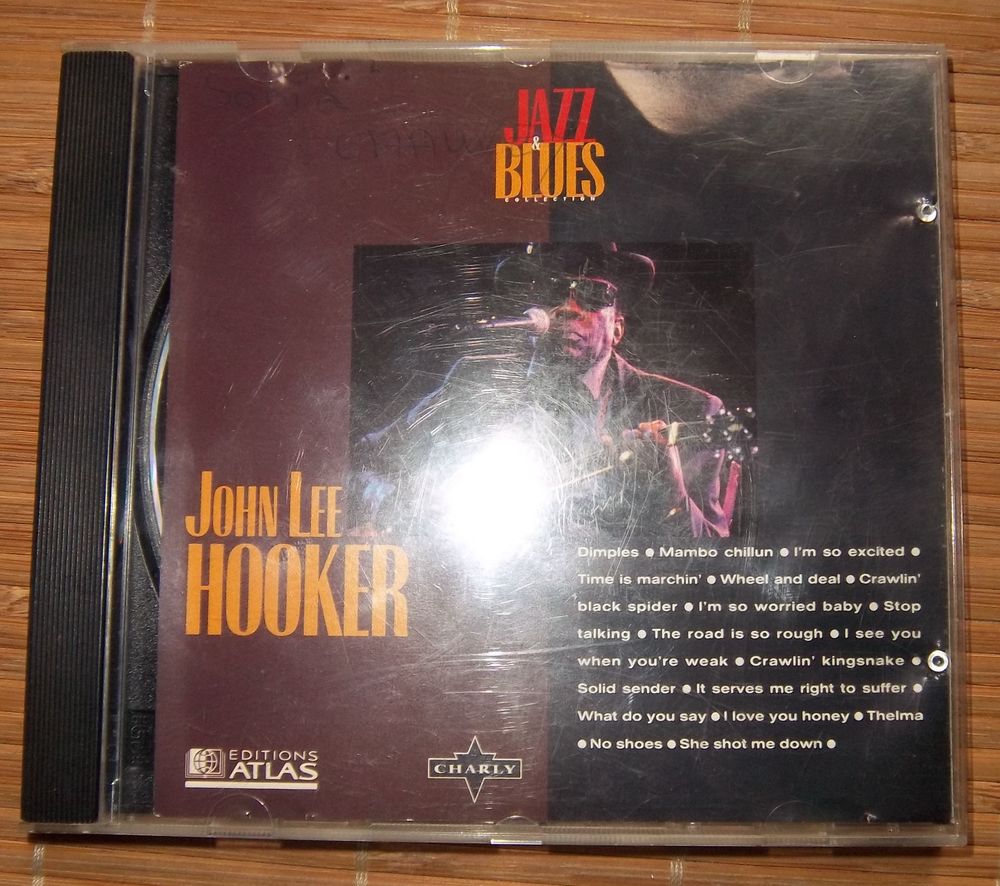 John lee hooker/jazz blues CD et vinyles