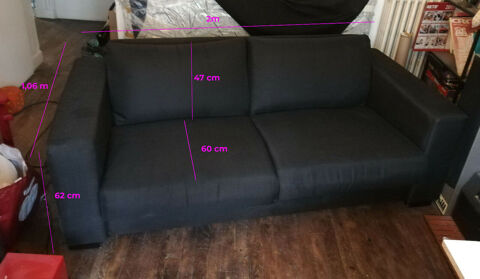 CANAPE LIT TRES CONFORTABLE & SA MERIDIENNE 200 Tours (37)