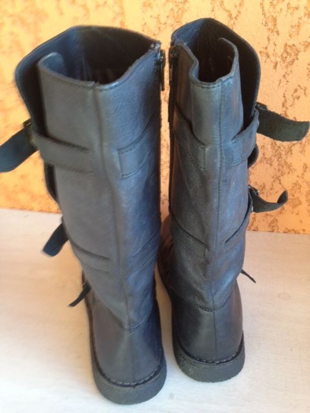 Bottes KICKERS femme 39 noir Chaussures