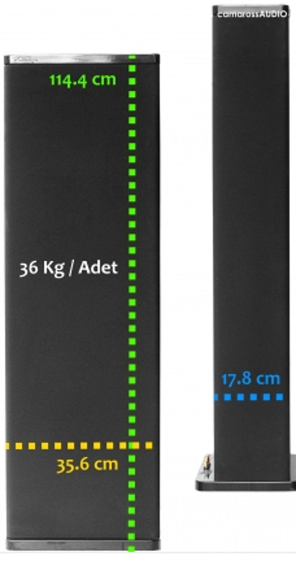 Enceintes HiFi de salon haut de gamme. Audio et hifi