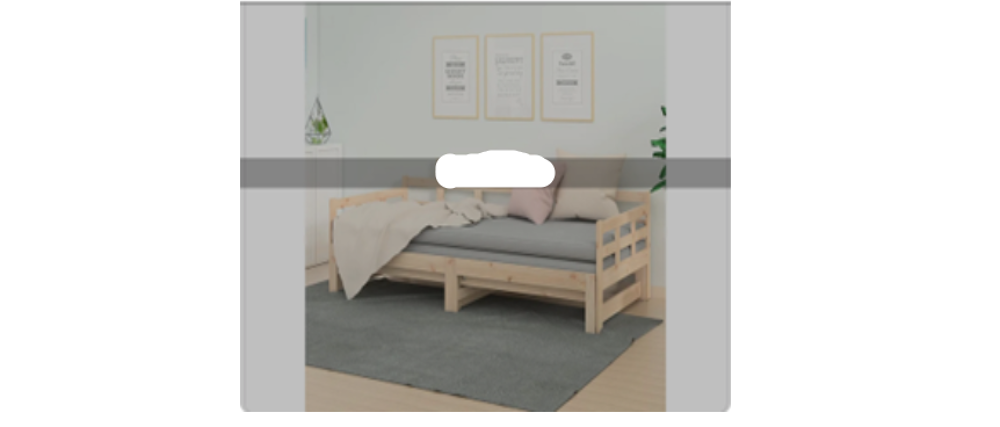 Lit gigogne Bois de pin solide 2x(90x190) cm Meubles