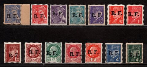   Lot timbres Libration de Lyon, tous**, superbes 
