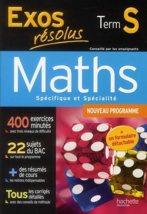 Exos rsolus ; mathmatiques ; terminale S 6 Amiens (80)