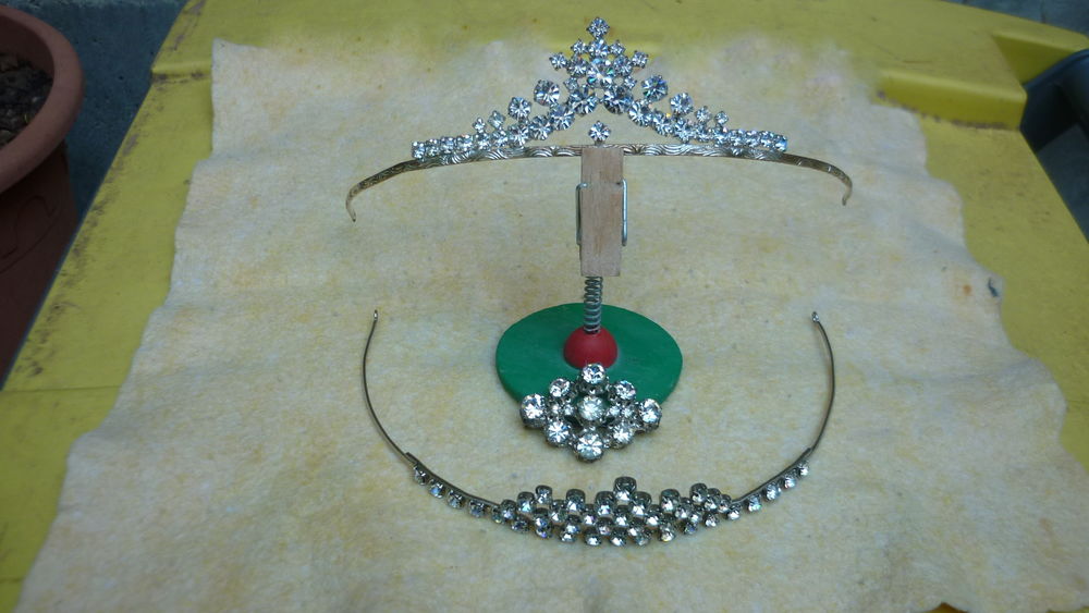 Diad&egrave;me de mari&eacute;e (1920) Bijoux et montres