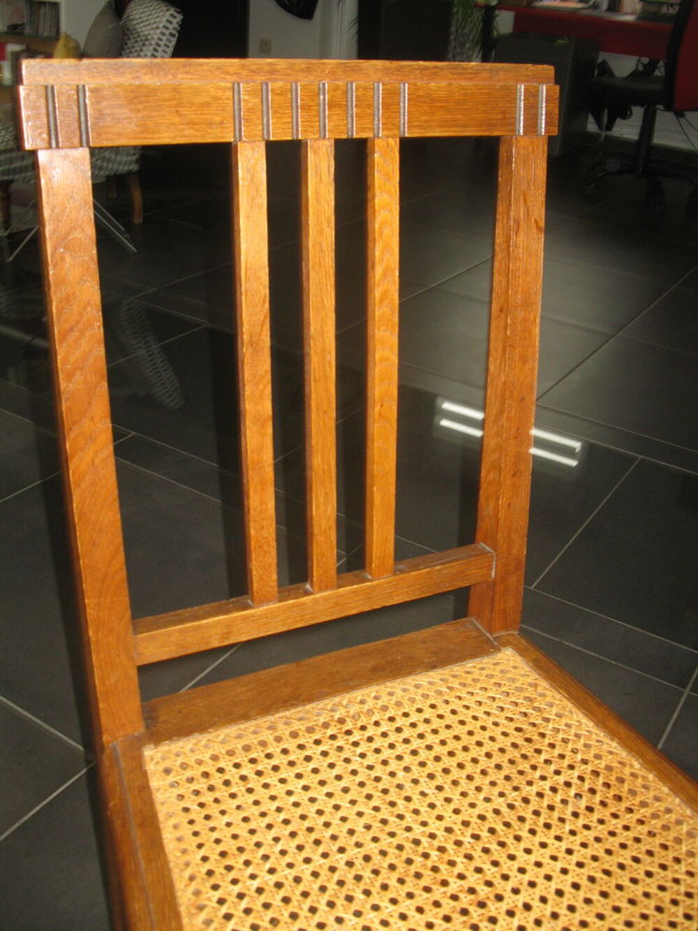 lot de 6 chaises ann&eacute;es 30 Meubles