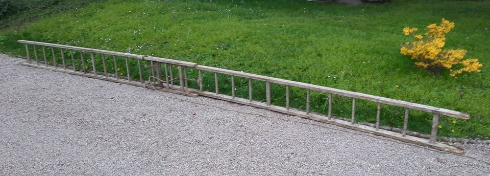 Echelle bois coulissante Bricolage